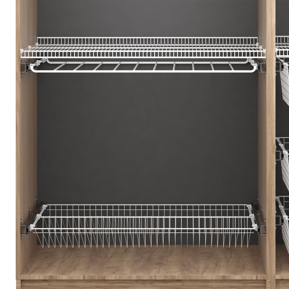 Полка проволочная Larvij, 962x556 мм, белый, L99105WH