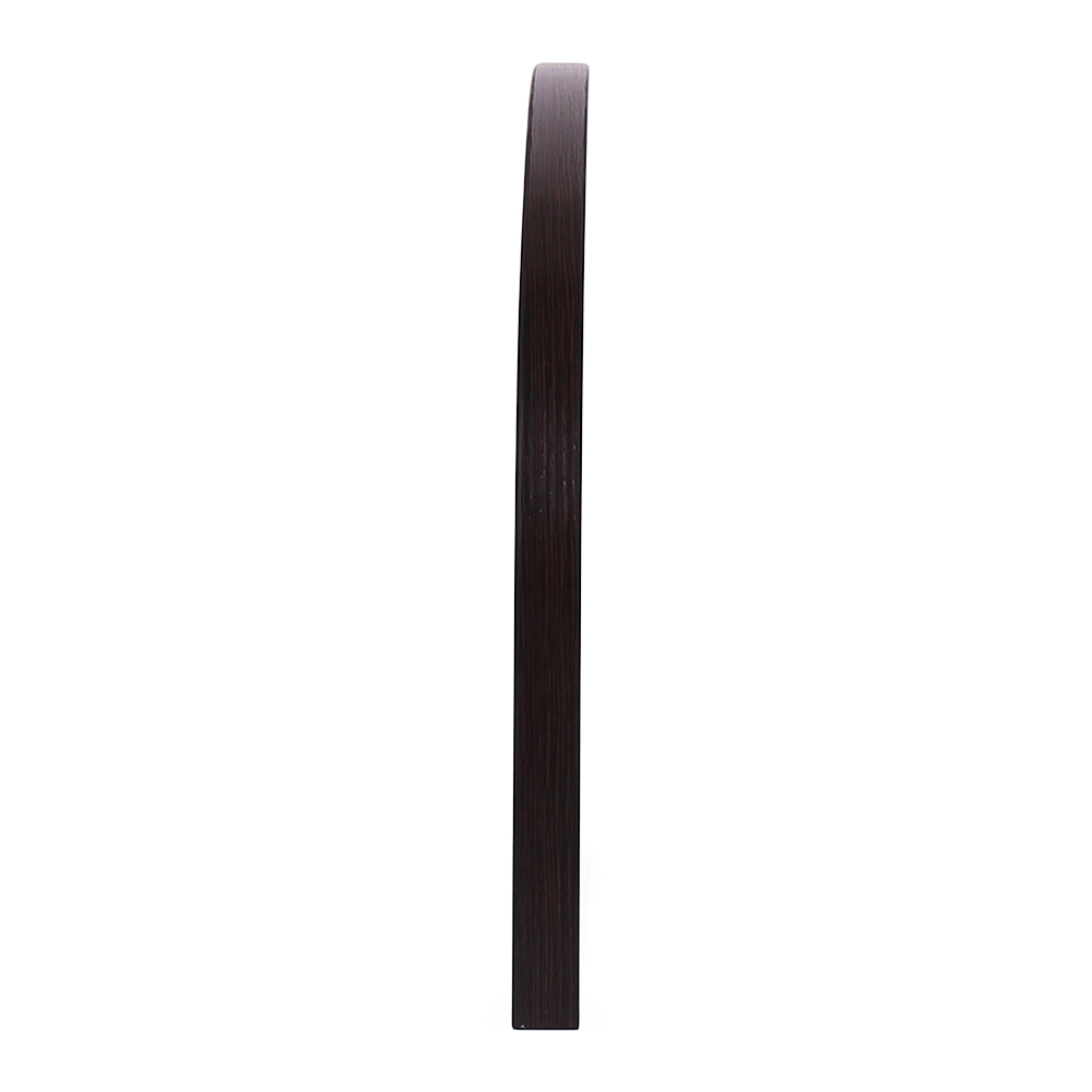 ЛДСП полка фигурная Larvij, 800x16x250 мм, дуб Венге, LWOWCU825