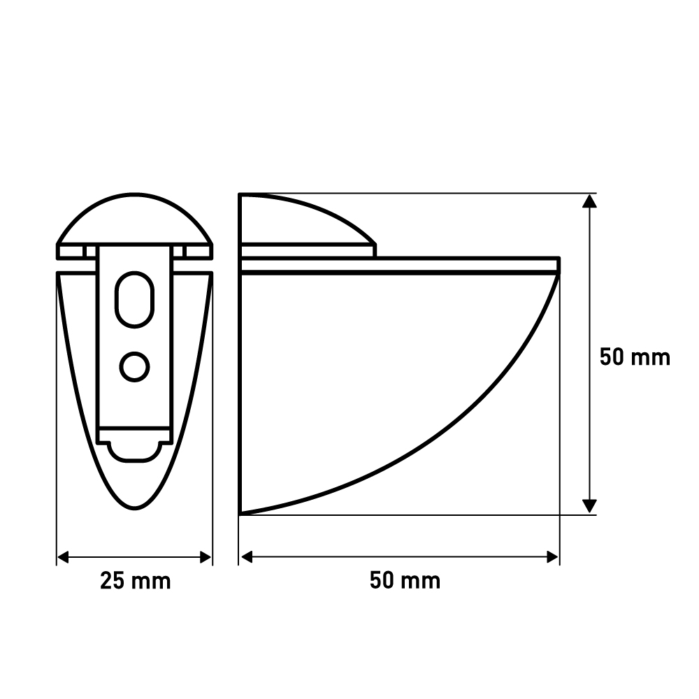 Кронштейны Larvij Пеликан, 50x25x50 мм, антик бронза, 2 шт., L3107AB