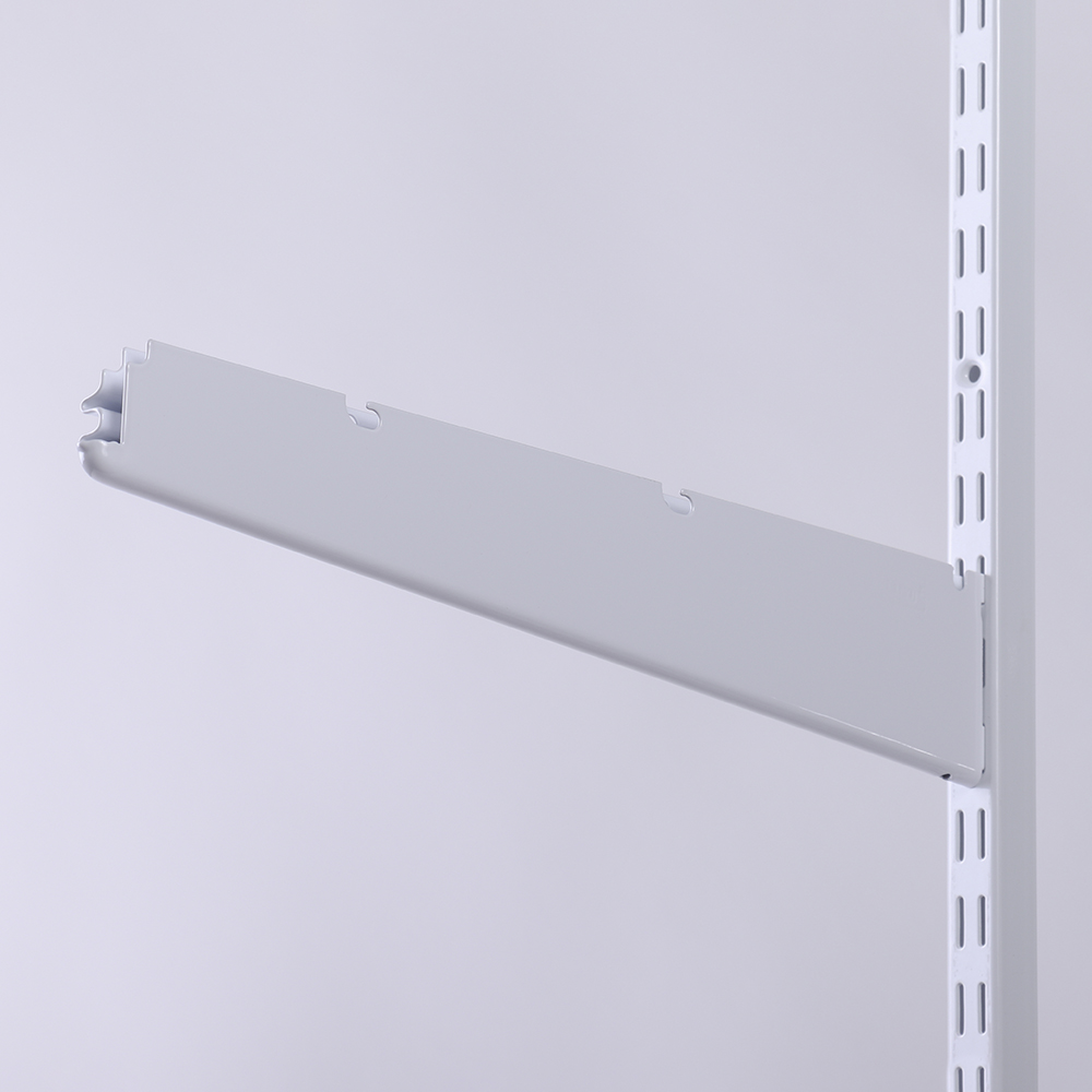 Кронштейны для корзин на трении Larvij, 442x22x80 мм, белый, 2 шт., L9340WH