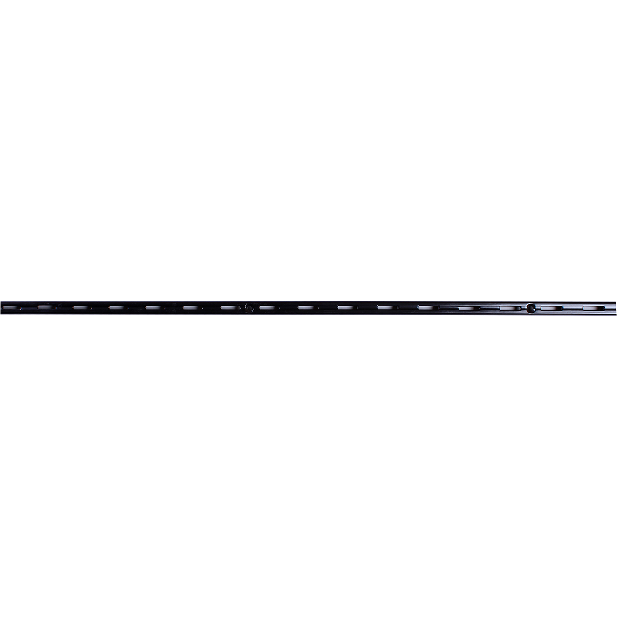 Стеновая стойка однопазная Larvij, 2000x18x12 мм, черный, L8150BL