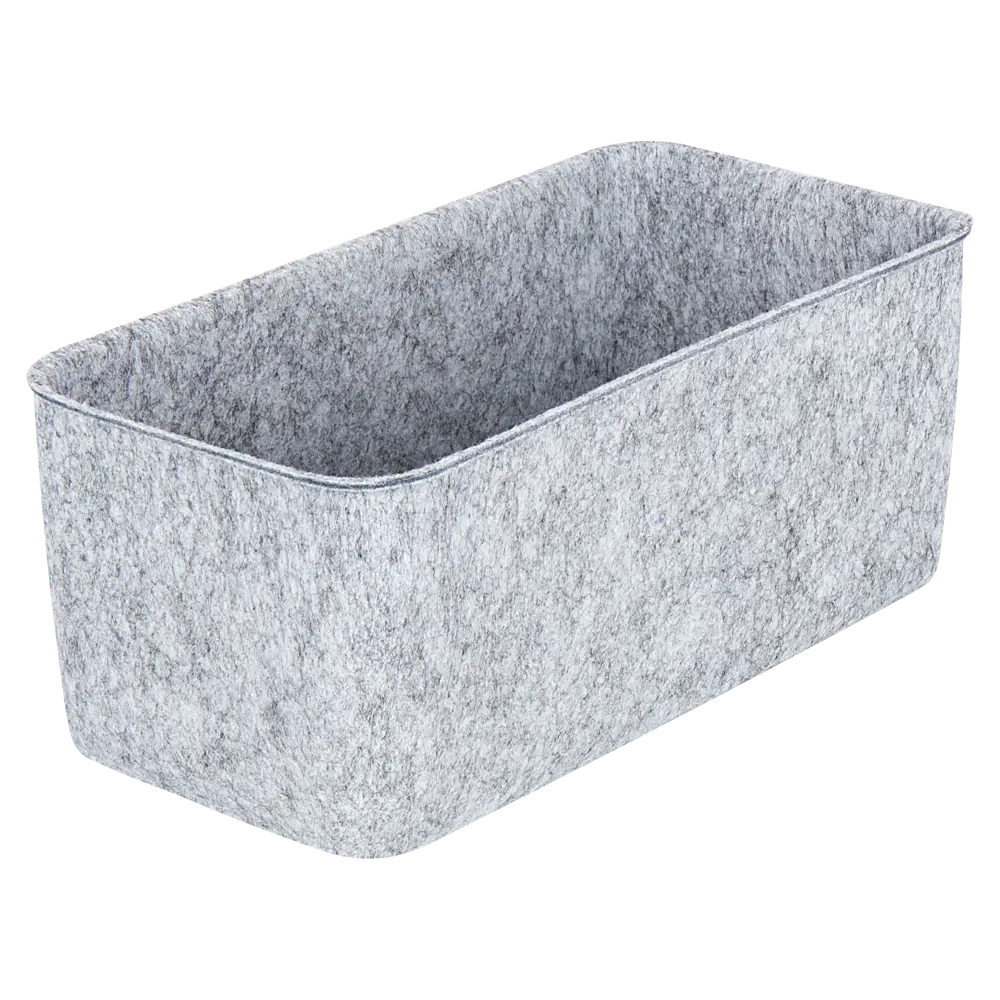 Органайзеры войлочные Larvij, 25x10x25 мм, серый, 4 шт., LAJ133005LG