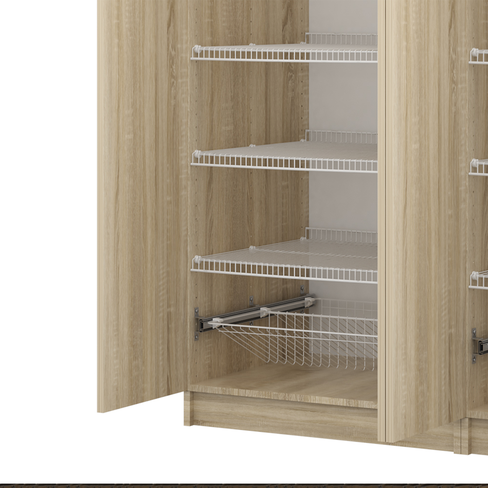 Корзина проволочная Larvij, 393x555x130 мм, белый, L9455WH