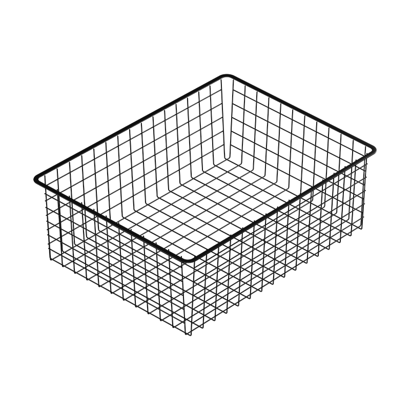 Корзина проволочная для рамы Larvij, 555x410x185 мм, черный, L9530BL(N)