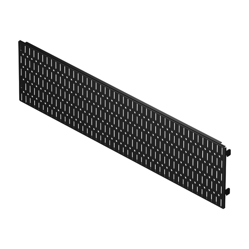 Перфорированная панель Larvij, 593x155 мм, черный, L99G64BL