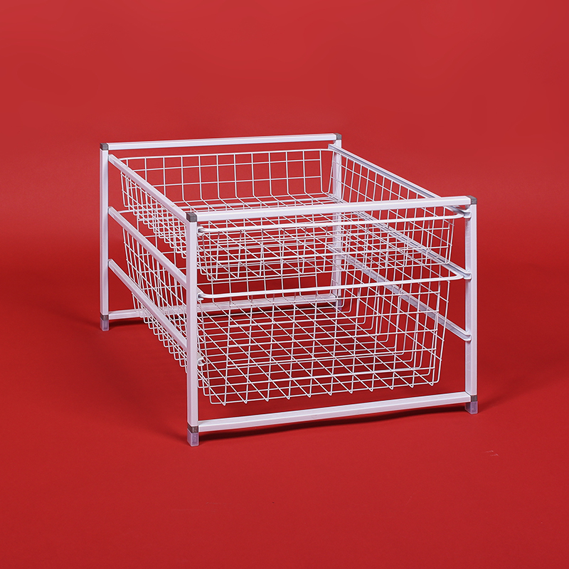 Рама для тумбы 3 яруса Larvij, 565x435x350 мм, белый, LWS3FWH(N)