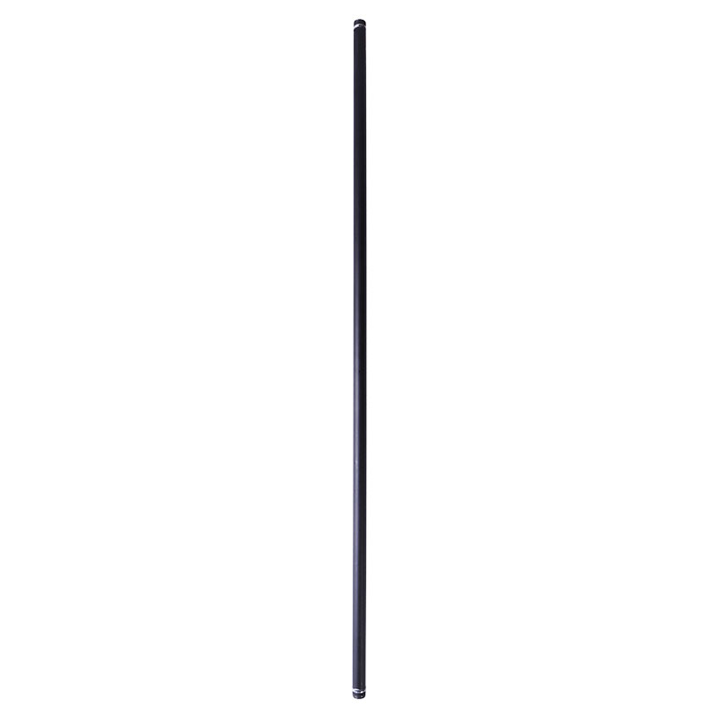 Металлическая труба Larvij, 1000x20x20 мм, черный, L65R20T100BL