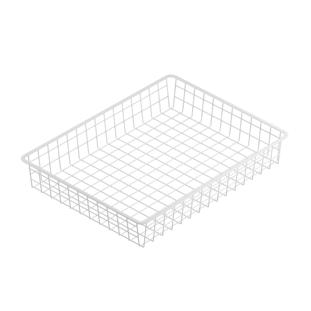 Корзина проволочная для рамы Larvij, 555x410x85 мм, белый, L9529WH(N)