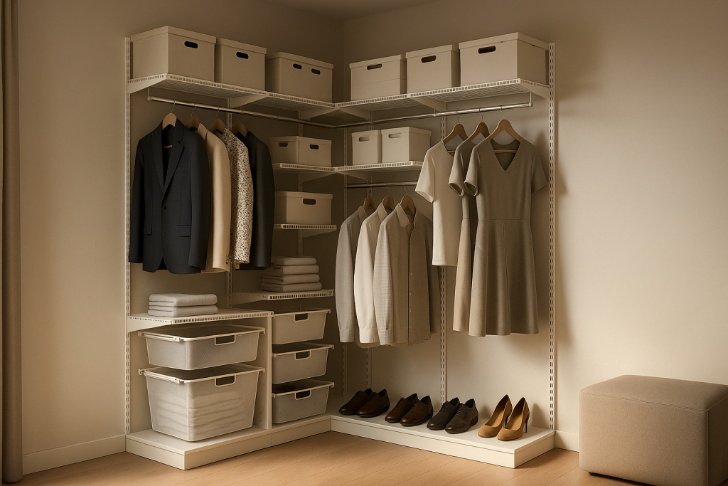 Угловая гардеробная