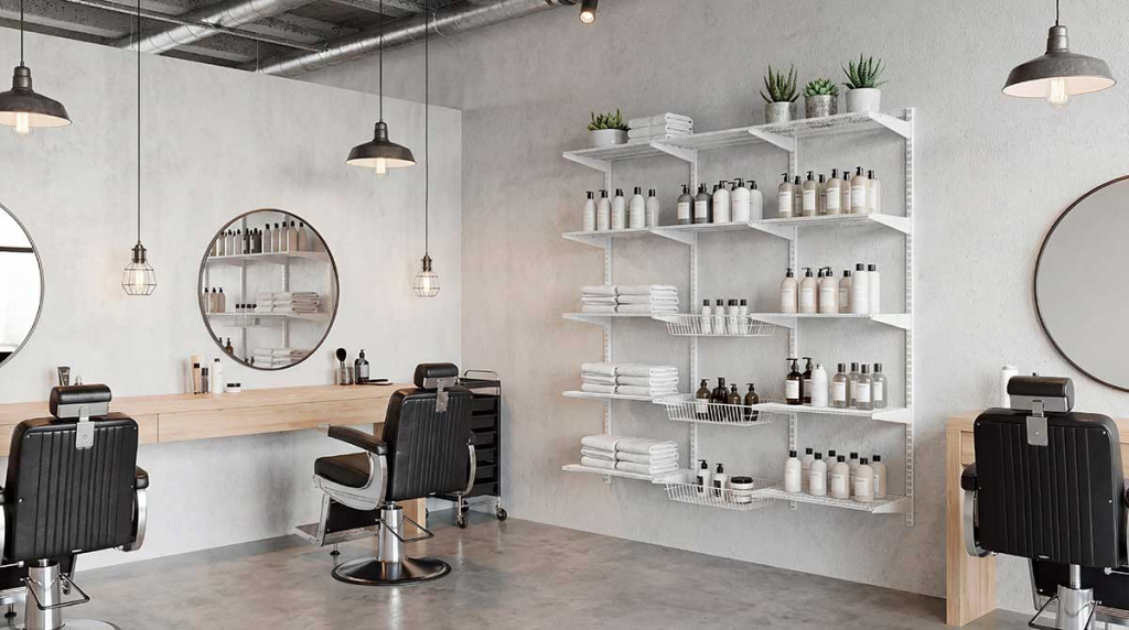 Парикмахерская с гардеробной системой