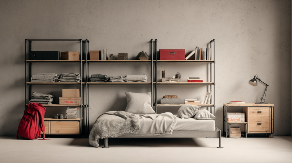 Система Pipe в спальне