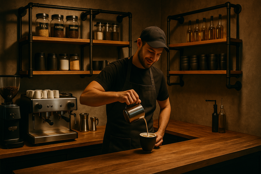 Системы хранения в кофейне