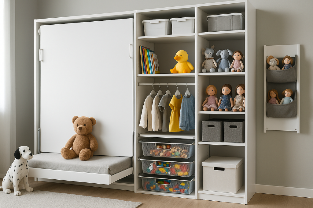 Система хранения в детской