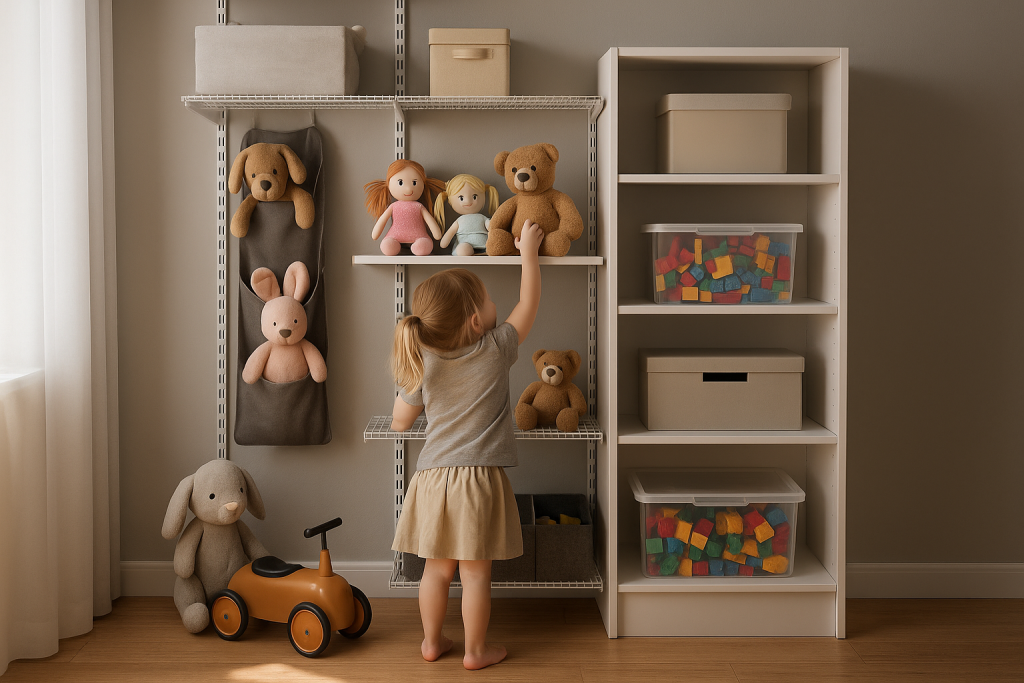 Система хранения в детской