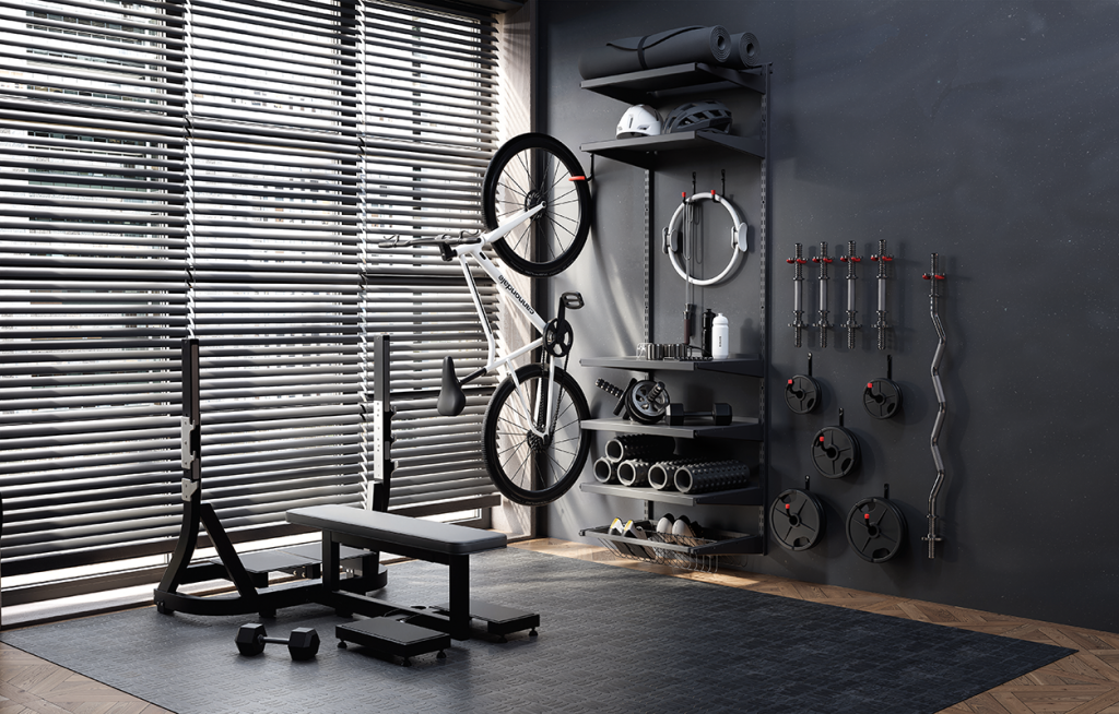 Система хранения Larvij с гаражными крючками