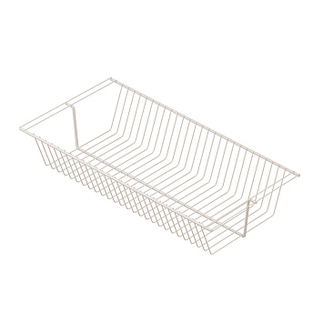 Полка-корзина Larvij, 603x306 мм, магнолия, L9547MG