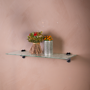 Кронштейн большой Larvij Пеликан, 77x38x85 мм, xром, L3210CH