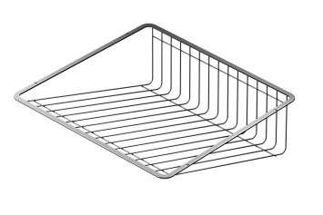 Обувница проволочная Larvij, 393x368 мм, серый, L9455-35GA