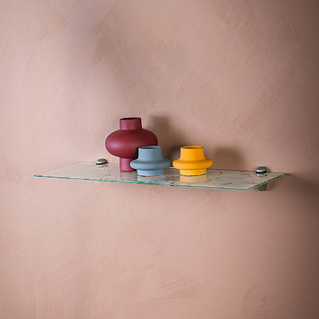 Кронштейны Larvij Пеликан, 40x25x55 мм, никель, 2 шт., L3207BN