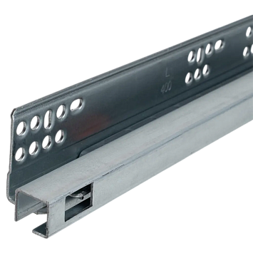 Шариковые направляющие Larvij, с доводчиком, 350 мм, никель, 2 шт., L9606-C350NI