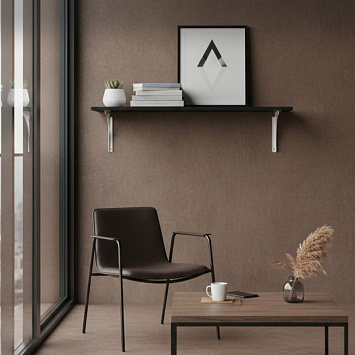 Кронштейн Larvij Mун, 200x200x20 мм, белый, L7730WH