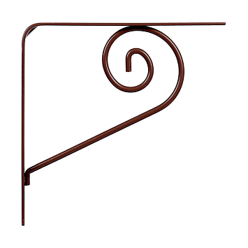 Кронштейн Larvij Роза, 200x21x200 мм, антик бронза, L7632AB