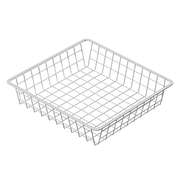 Корзина проволочная Larvij, 393x368x85 мм, белый, L95508-35WH