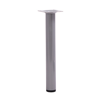 Ножка мебельная Larvij, 250xØ30 мм, серебро, L61R25MS30
