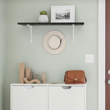 Кронштейн Larvij Арочный, 200x21x200 мм, белый, L7605WH