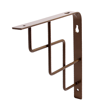 Кронштейн Larvij Степ, 200x21x200 мм, антик бронза, L7608AB