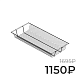 Полка-корзина Larvij, 903x406 мм, черный, L9550BL