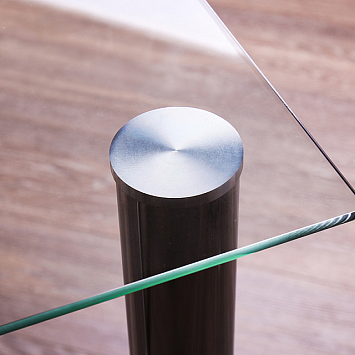 Крепления для стеклянной столешницы Larvij, 15xØ50мм, металл, 4 шт., L61PYT50AL