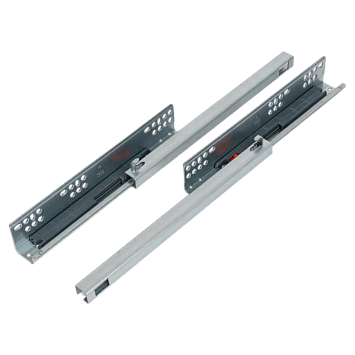 Шариковые направляющие Larvij, с доводчиком, 300 мм, никель, 2 шт., L9606-C300NI