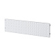Перфорированная панель Larvij, 593x155 мм, белый, L99G64WH