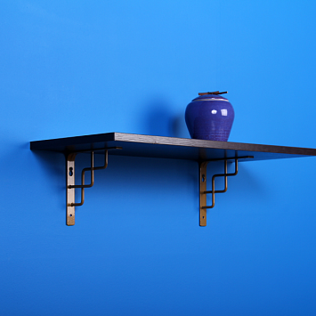 Кронштейн Larvij Степ, 150x21x150 мм, золото, L7607GO