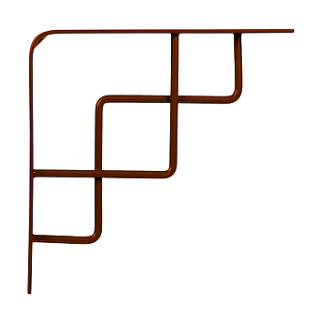 Кронштейн Larvij Степ, 200x21x200 мм, антик бронза, L7608AB