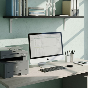 Кронштейн Larvij Ренифорс, 150x30x125 мм, белый, L7501WH