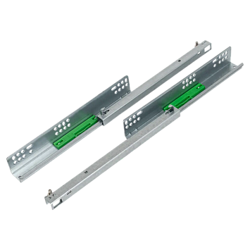 Шариковые направляющие Larvij, без доводчика, 300 мм, никель, 2 шт., L9606-300NI