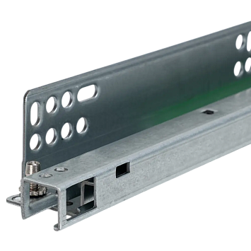 Шариковые направляющие Larvij, без доводчика, 450 мм, никель, 2 шт., L9606-450NI