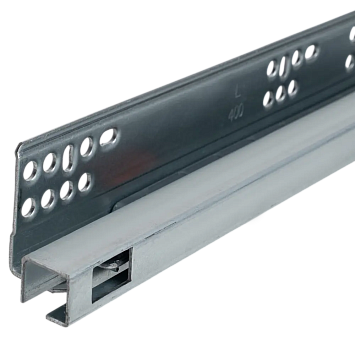 Шариковые направляющие Larvij, с доводчиком, 300 мм, никель, 2 шт., L9606-C300NI