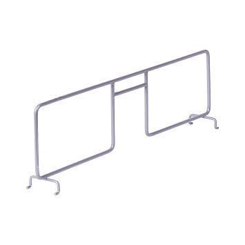 Разделитель для проволочной полки Larvij, 431 мм, серый, L9713-400GA