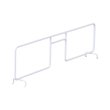 Разделитель для проволочной полки Larvij, 431 мм, белый, L9713-400WH