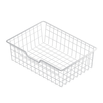 Корзина проволочная на трении Larvij, 590x424x180 мм, белый, L9540WH