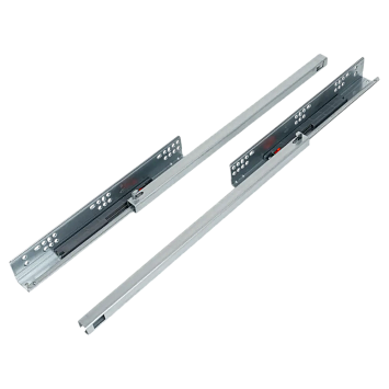 Шариковые направляющие Larvij, с доводчиком, 450 мм, никель, 2 шт., L9606-C450NI