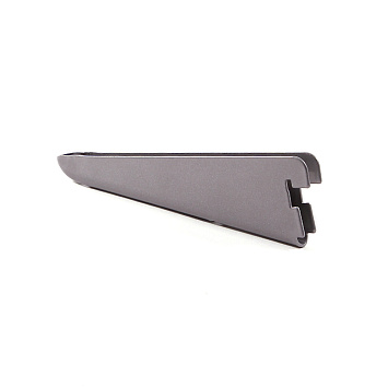 Кронштейн двуxпазный Larvij, 175x12x50 мм, серый, L9001GA