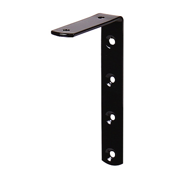 Кронштейн Larvij Angle, 75x20x125 мм, черный, L7652BL