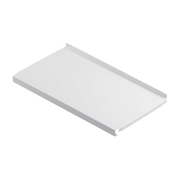 Полка металлическая Larvij, 592x322 мм, белый, L99S63WH