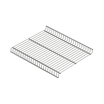 Полка проволочная Larvij, 462х370 мм, серый, L9955-35GA