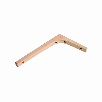 Кронштейны Larvij Деревянные, 250x18x150 мм, сосна, 2 шт., L5202