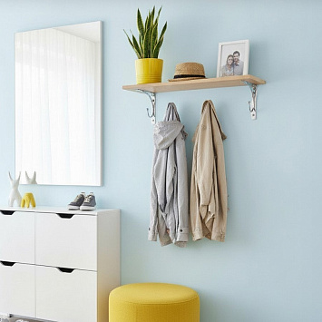 Кронштейн Larvij Сван, 150x21x150 мм, xром, L7623CH